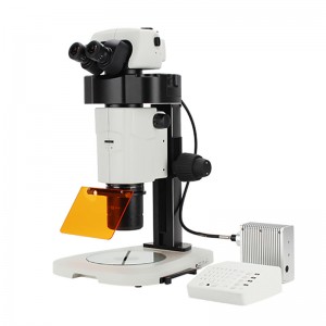 1-BS-3090F(LED) Stereo mikroskop so zoomom s paralelným svetlom