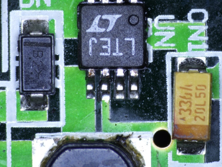 Placa de circuit BS-1008D capturada