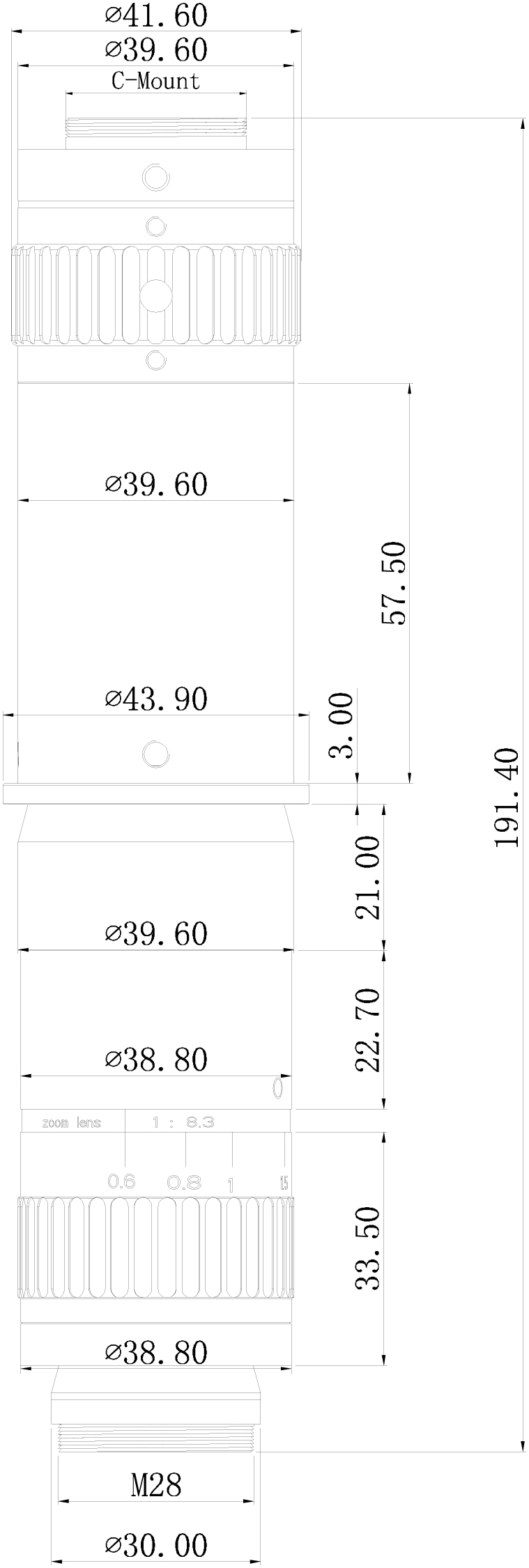 BS-1080A afmeting