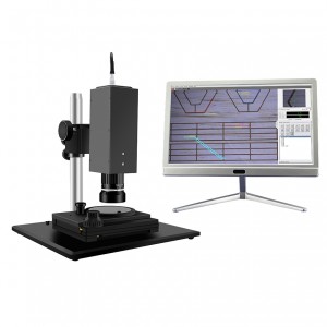 BS-1080FC með XY stigi og grófum fókus