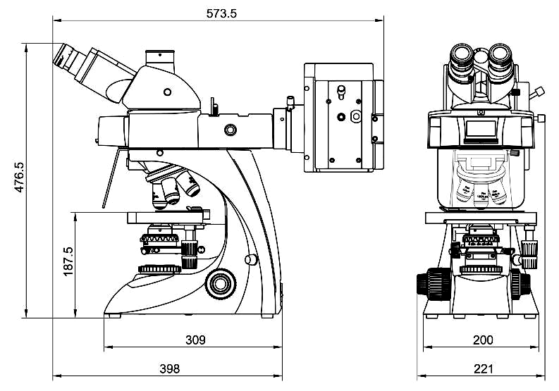 BS-2063FT Dimension