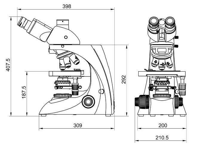 BS-2063T طول و عرض