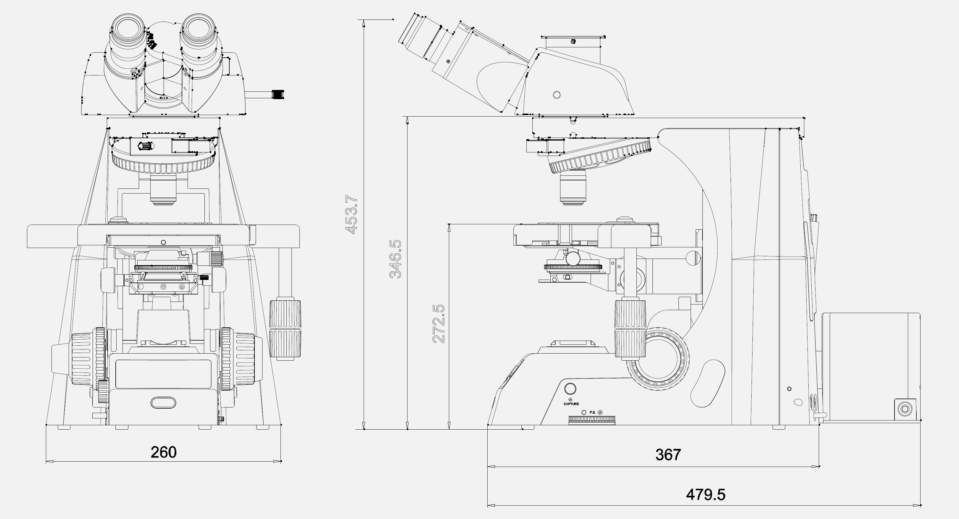 Dimensi BS-2081&BS-2081L