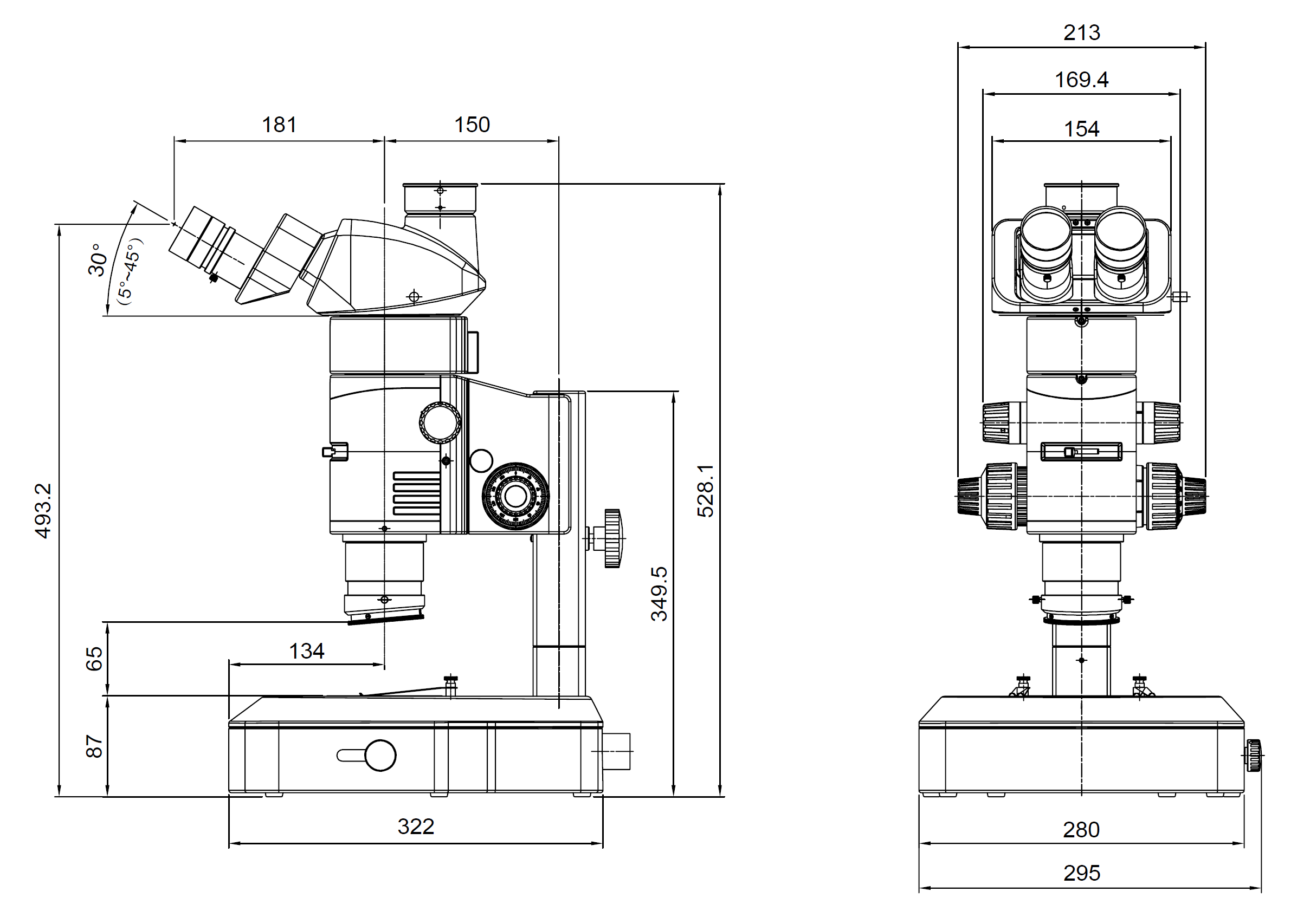 BS-3080A le soillseachadh coaxial Tomhas