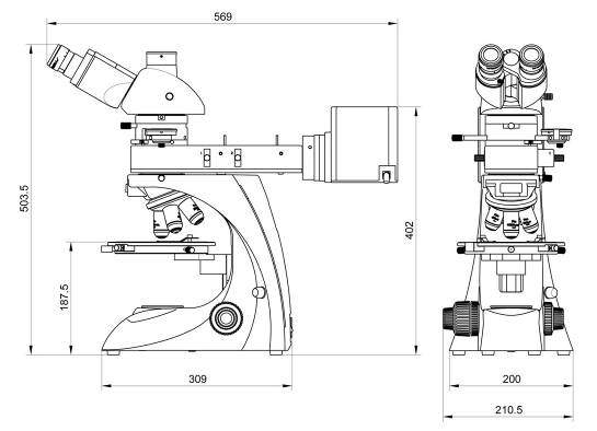 BS-5062TR பரிமாணம்