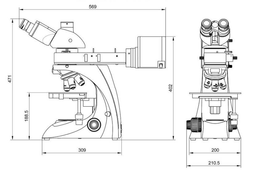 BS-6002BR&BTR Dimension