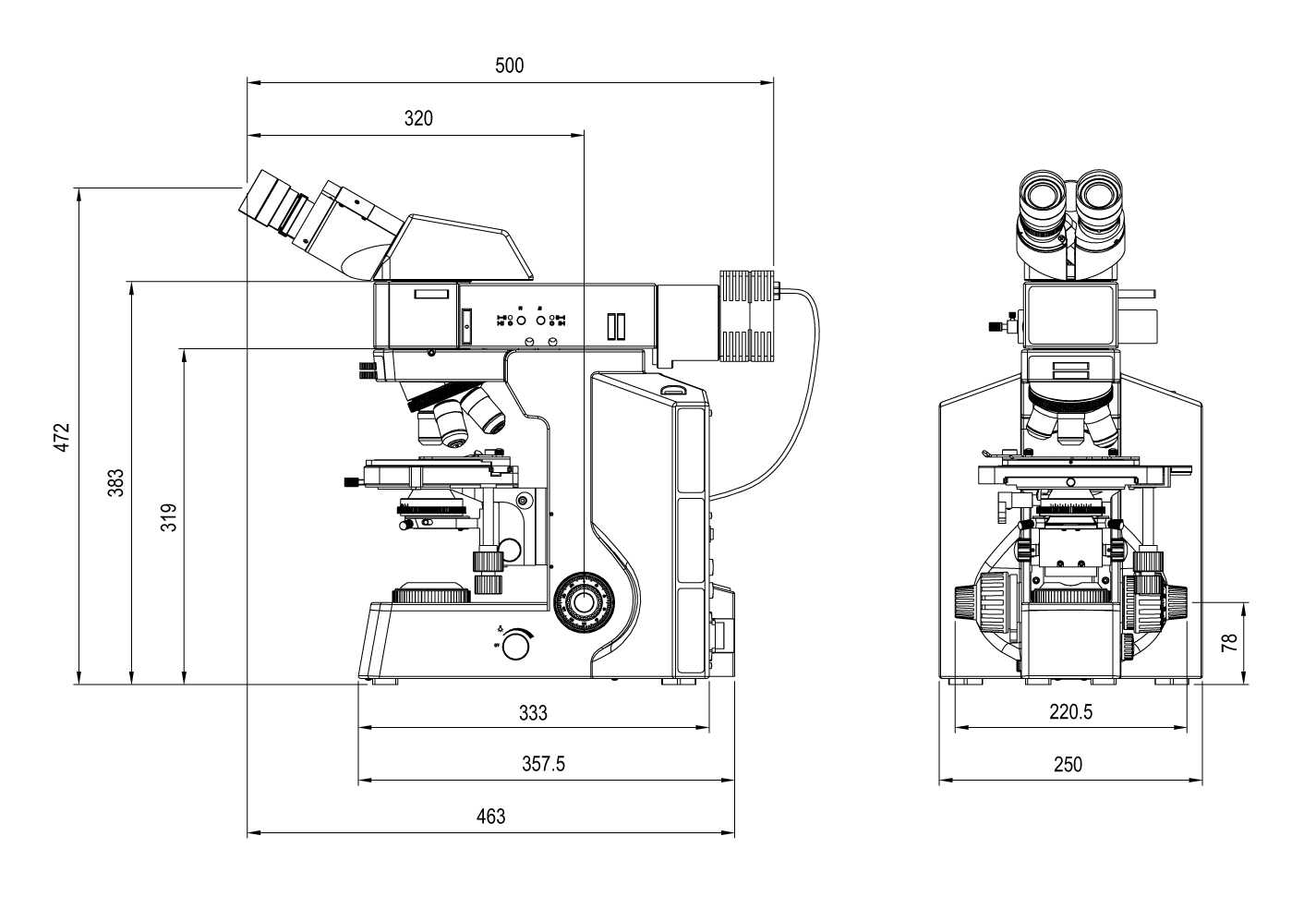 BS-6012 ಆಯಾಮ