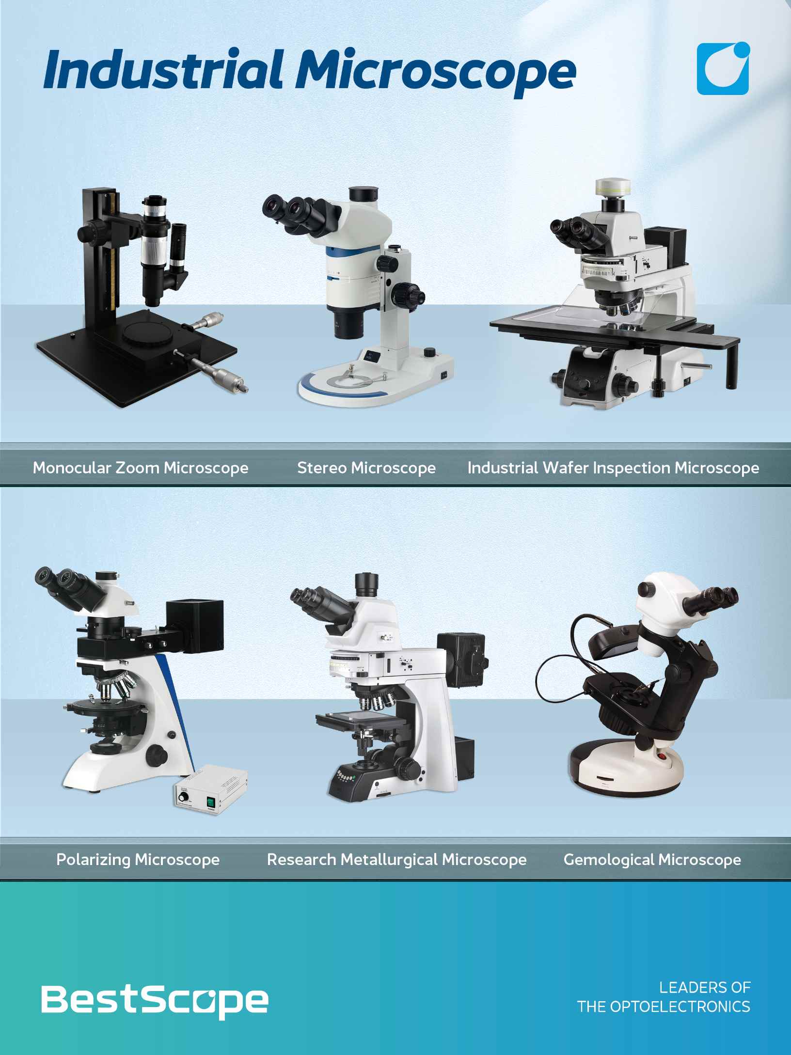 Microscopio industrial