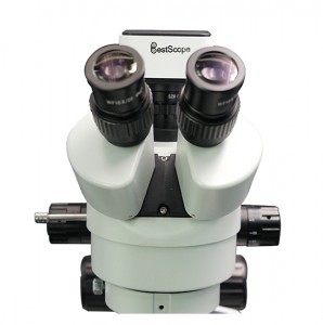 BS-3025T1(500) Digital Zoom Stereo Microscope Front