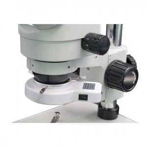BS-3025T1(500) Digital Zoom Stereo Microscope LED Ring Light